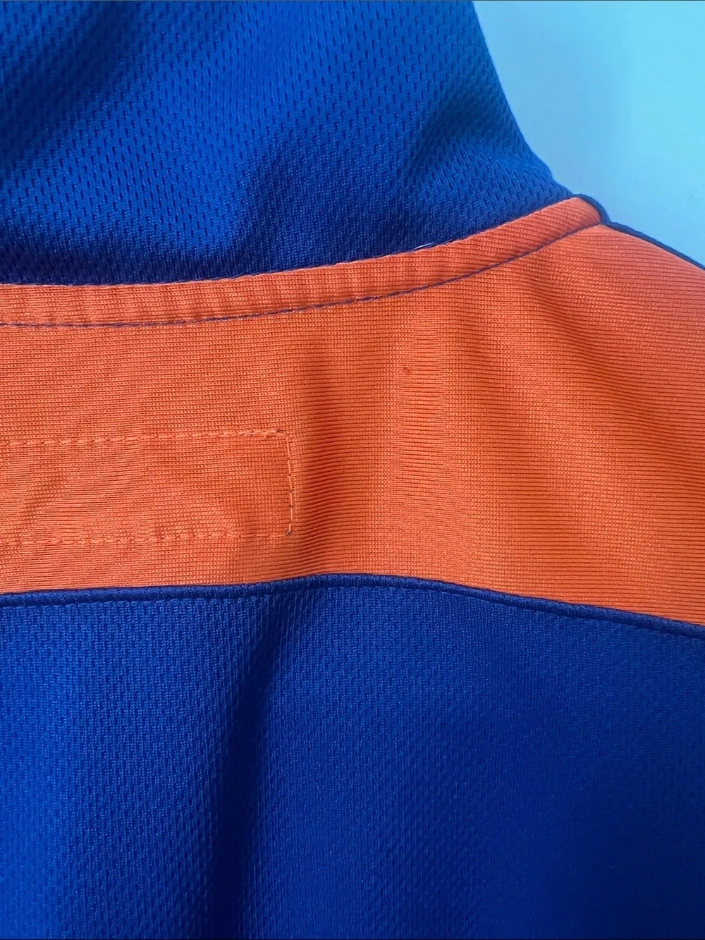 Nike Blue and Orange New York Mets Full-Zip Lightweight Jacket